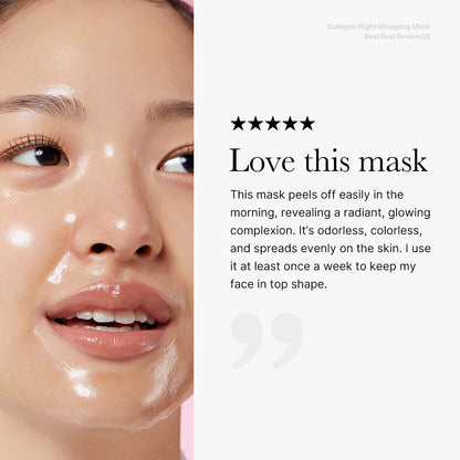 Collagen Night Wrapping Mask + Premium Brush Gift