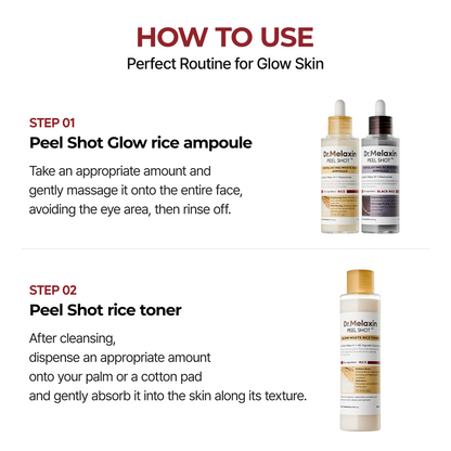 Peel Shot Glow Rice Line