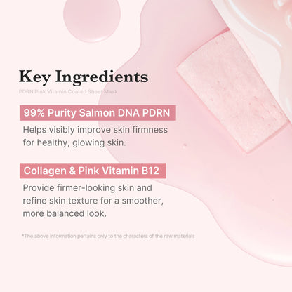 PDRN Pink Vita Coating Sheet Mask