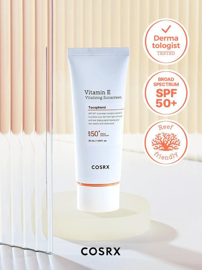 COSRX Vitamin E Vitalizing Sunscreen SPF 50+