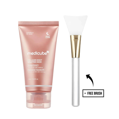 Collagen Night Wrapping Mask + Premium Brush Gift